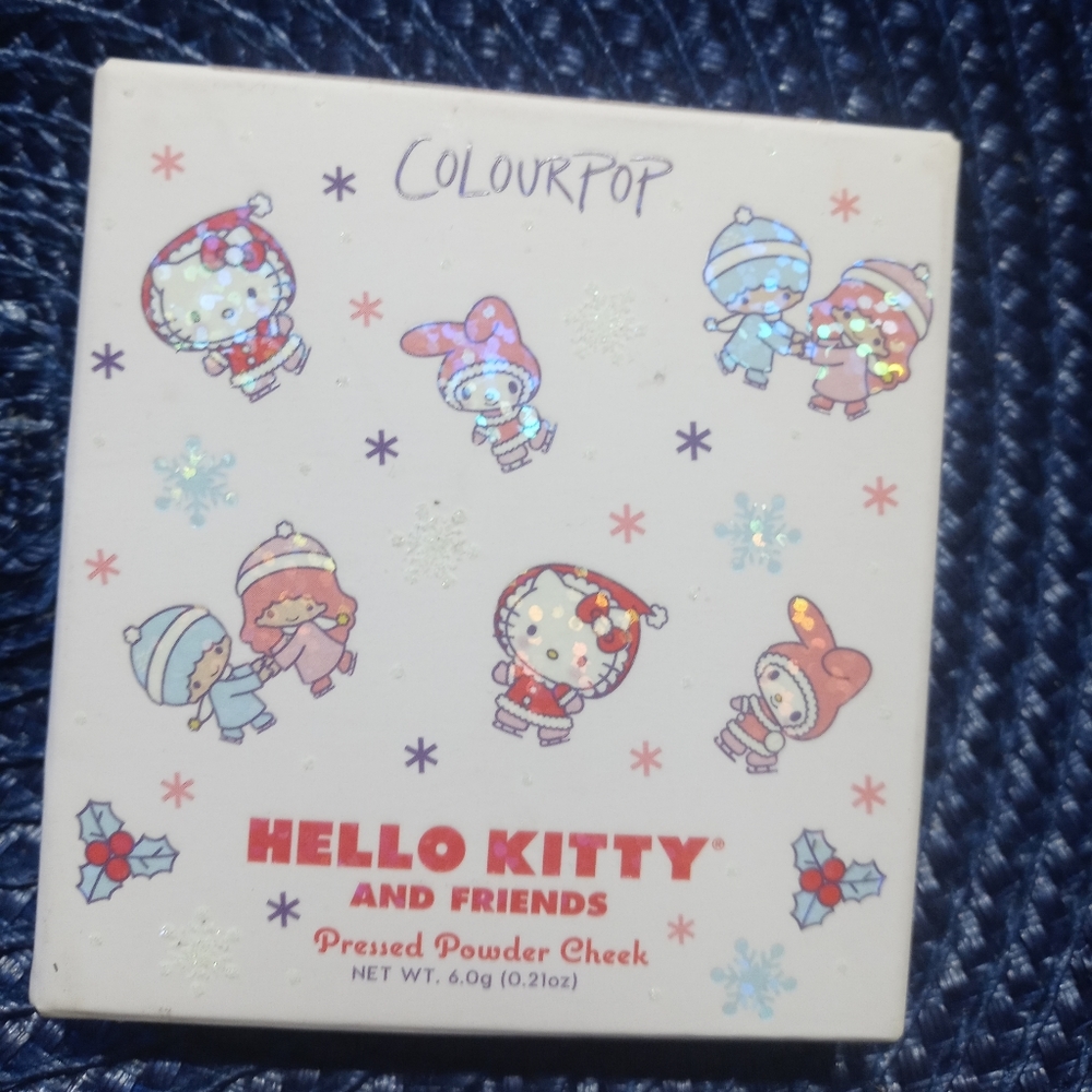 Hello Kitty & Friends Pressed Cheek Powders x Colourpop NIB 2 POWDERS